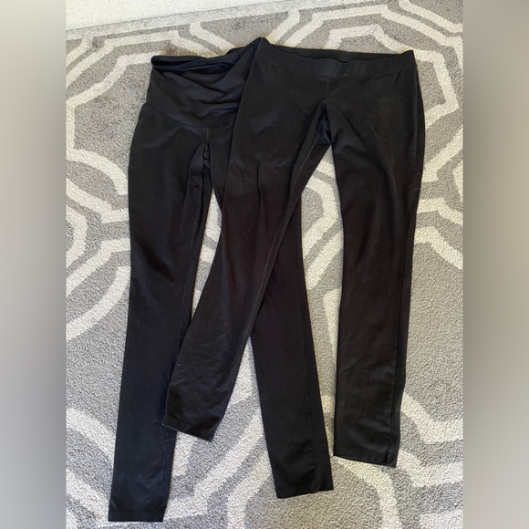Two pair of Isabel Maternity Leggings - Picture 1 of 4